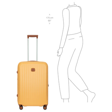Brics Taormina - 4-Rollen-Trolley M 69 cm erw. (honig) - Ansicht 8