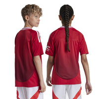 adidas Manchester United Fußball - Jr. Heimtrikot 24/25 (red, 176) - Ansicht 5