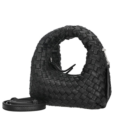 Les Visionnaires Greta Micro Weave Silky - Henkeltasche 20 cm (black) - Ansicht 2