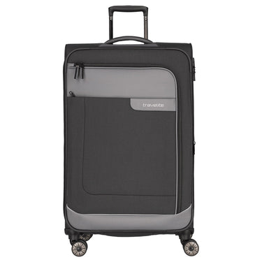 Travelite Viia - 4-Rollen-Trolley Set 4tlg. S/M erw./L erw. + Reisetasche (Schiefer) - Ansicht 5
