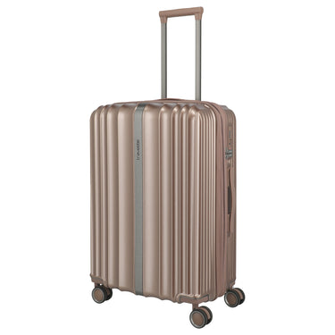 Travelite Paros - 4-Rollen-Trolley M 65 cm erw. (cappuccino) - Ansicht 2