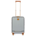 Brics Capri - 4-Rollen-Kabinentrolley mit Vortasche 55 cm (silver)