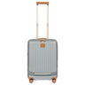 Brics Capri - 4-Rollen-Kabinentrolley mit Vortasche 55 cm (silver)