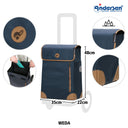 Andersen Scala Shopper Weda - Einkaufstrolley 101 cm (blau) - Ansicht 3