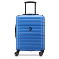 Delsey Paris Shadow 5.0 - 4-Rollen-Kabinentrolley Slim 55 cm erw. (marina)