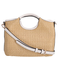 Guess Kirsten Mini Satchel - Henkeltasche 24 cm (off white) - Ansicht 4
