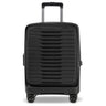 Stratic Novium ML - 4-Rollen-Kabinentrolley mit Vortasche 55 cm erw. (black)