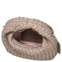 Les Visionnaires Greta Micro Weave Silky - Henkeltasche 20 cm (cappuccino beige) - Ansicht 6