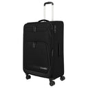 Travelite Kick Off - 4-Rollen-Trolley L 78 cm erw. (black) - Ansicht 6