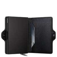 Secrid Twinwallet Emboss Lines - Kreditkartenetui 12cc 10.2 cm RFID (black+) - Ansicht 5