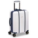 Delsey Paris Cadence - 4-Rollen-Kabinentrolley Slim 55 cm erw. (elfenbein/blau) - Ansicht 2