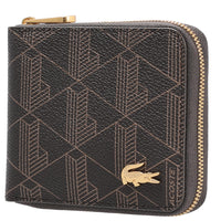 Lacoste The Blend Compact Zip Wallet - Geldbörse 3cc 11 cm (mono slate black shitake) - Ansicht 3