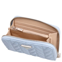Guess Stacey SLG Medium Zip - Geldbörse 4cc 14 cm (light blue) - Ansicht 2