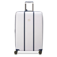 Delsey Paris Cadence - 4-Rollen-Trolley 76 cm erw. (elfenbein/blau)