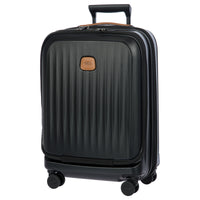 Brics Taormina - 4-Rollen-Kabinentrolley mit Vortasche 55 cm erw. USB (schwarz) - Ansicht 2