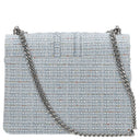 Seidenfelt Roros Tweed - Schultertasche 21 cm (sea blue tweed) - Ansicht 4