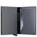 Secrid Bandwallet Matte - Kreditkartenetui 6cc 10.3 cm RFID (grey-black)