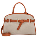 Coccinelle Sabine - Henkeltasche 34 cm (natural/carb)