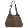 Coccinelle C-Easy Suede - Cabas 31 cm (fango/fango)