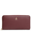 Tommy Hilfiger Icon - Wallet 12cc 19 cm (oxblood)