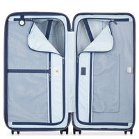Delsey Paris Cadence Trunk - 4-Rollen-Trolley 80 cm erw. (elfenbein/blau) - Ansicht 5