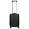 Porsche Design Roadster Hardcase - 4-Rollen-Kabinentrolley mit Vortasche S 55 cm (black matt)
