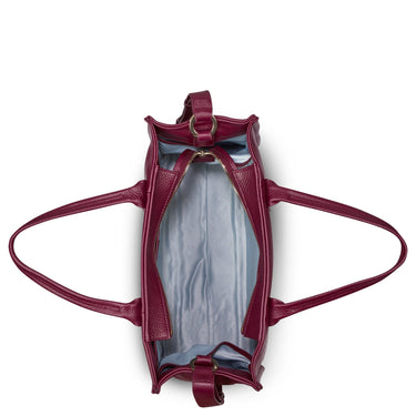 Delsey Paris Le Cuir Graine - Umhängetasche 36 cm (bordeaux) - Ansicht 3