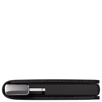 Secrid Slimwallet Emboss Lines - Kreditkartenetui 6cc 10.2 cm RFID (black+) - Ansicht 4