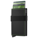 Secrid Bandwallet Matte - Kreditkartenetui 6cc 10.3 cm RFID (black-green) - Ansicht 2