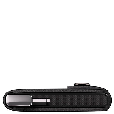 Secrid Miniwallet Emboss Lines - Kreditkartenetui 6cc 10.2 cm RFID (black+) - Ansicht 4