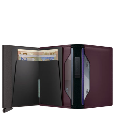 Secrid Bandwallet Matte - Kreditkartenetui 6cc 10.3 cm RFID (plum)