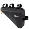 Jack Wolfskin Morobbia Triangle Bag - Rahmentasche (Bikepacking) 27 cm (flash black)