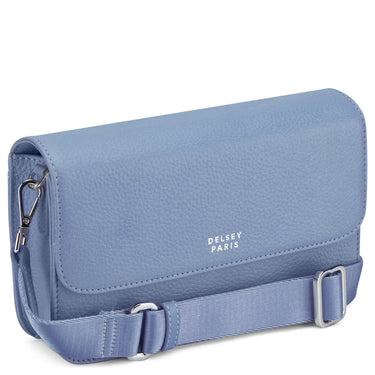 Delsey Paris Le Cuir Graine - Umhängetasche 24 cm (himmelblau) - Ansicht 2