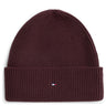 Tommy Hilfiger Flag Knit Beanie - Mütze (deep burgundy)