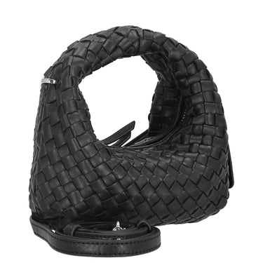 Les Visionnaires Greta Micro Weave Silky - Henkeltasche 20 cm (black) - Ansicht 5