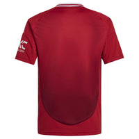 adidas Manchester United Fußball - Jr. Heimtrikot 24/25 (red, 176) - Ansicht 2