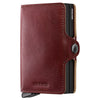 Secrid Twinwallet Basco - Kreditkartenetui 12cc 10.2 cm RFID (brown+)