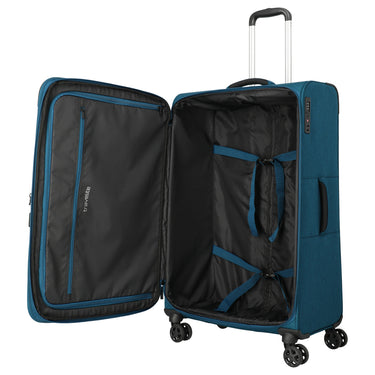 Travelite Kick Off - 4-Rollen-Trolley Set 3tlg. (petrol) - Ansicht 2