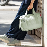 reisenthel travelling allrounder M - Reisetasche 40 cm (puffer iced matcha) - Ansicht 5