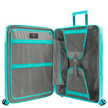Heys HiLite - 4-Rollen-Trolley L 74 cm erw. (aqua breeze) - Ansicht 6