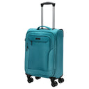 D&N Travel Line 6804 - 4-Rollen-Kabinentrolley S 55 cm (türkis) - Ansicht 2