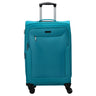 D&N Travel Line 6804 - 4-Rollen-Trolley M 66 cm (türkis)