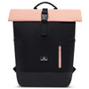 Johnny Urban Luca Small - Rolltop Backpack 36 cm (black-rose)