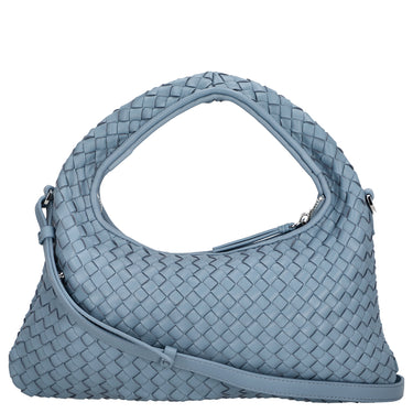 Les Visionnaires Sadie Weave Silky - Henkeltasche 37 cm (celeste) - Ansicht 4