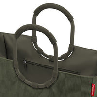 reisenthel Shopping Loopshopper L - Einkaufstasche mit Bügel 46 cm (dark matcha) - Ansicht 3