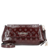 Guess Carmella Crossbody Flap - Sac bandoulière (burgundy logo)