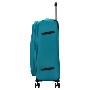 D&N Travel Line 6804 - 4-Rollen-Trolley M 66 cm (türkis) - Ansicht 3