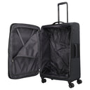 Travelite Corsiica - 4-Rollen-Trolley L 77 cm erw. (black) - Ansicht 9