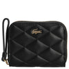 Lacoste Crocodelle Puffed - Wallet 8cc 10.5 cm (noir)