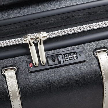 Delsey Paris Cadence - 4-Rollen-Trolley M 66 cm erw. (schwarz/silber) - Ansicht 4